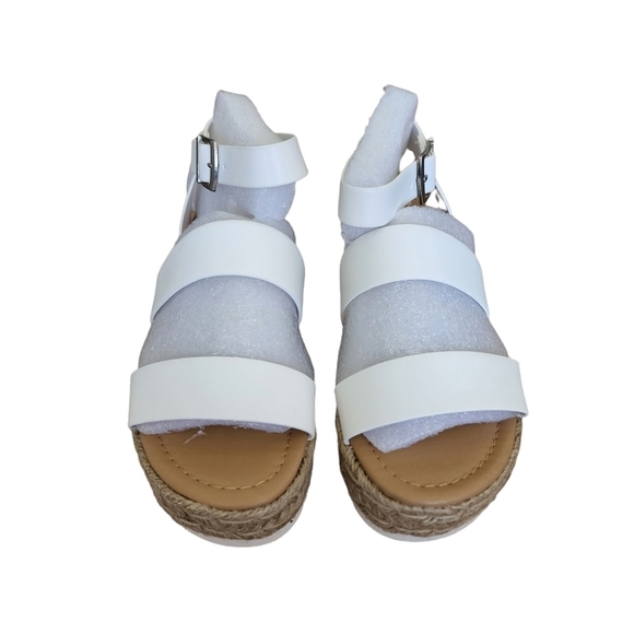 Soda Women's Bryce Open Toe Buckle Ankle Strap Sandals - various sizes - Picture 3 of 7